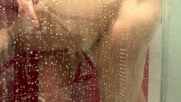 Amatőr amatőr páros a zuhanyzóban kupakol Thumb