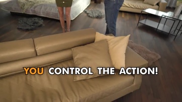 Cummantás közben várja a faszt a feszes seggébe a csodás külsejű szöszi nő Thumb