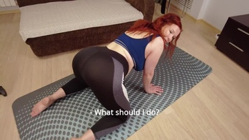 Bevadult a srác miután megpillantotta a mostohaanyukája tetszetős sejhaját jóganaciban Thumb