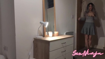 Együtt akart masztizgatni a tüneményes mostoha nővérkém és jóváhagyta hogy beakasszam a kis nunájába Thumb